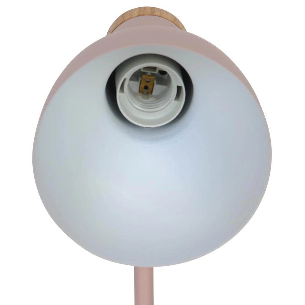 Pink desk lamp Devone with pen holder Nordlux 5704924024566