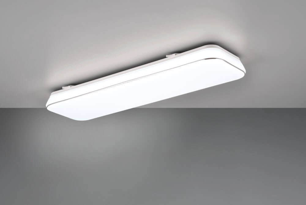 White ceiling lamp Blanca rectangle 4000K - S Trio 4017807576870