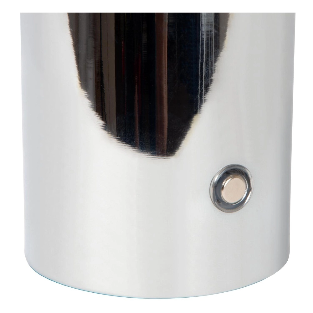 Rechargeable table lamp Vivo chrome Lucide 5411212520869