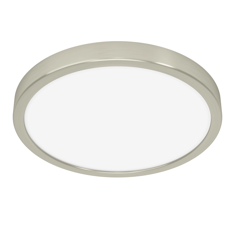 Led ceiling light Fueva 6 round - stainless steel - Ø 27.8cm