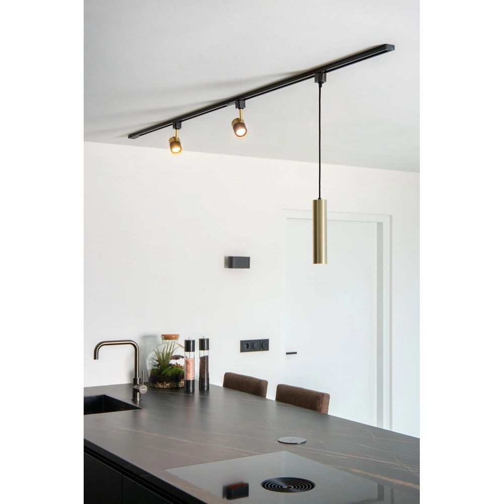 Rail pendant light Track Floris 1-phase gold Lucide 5411212093363