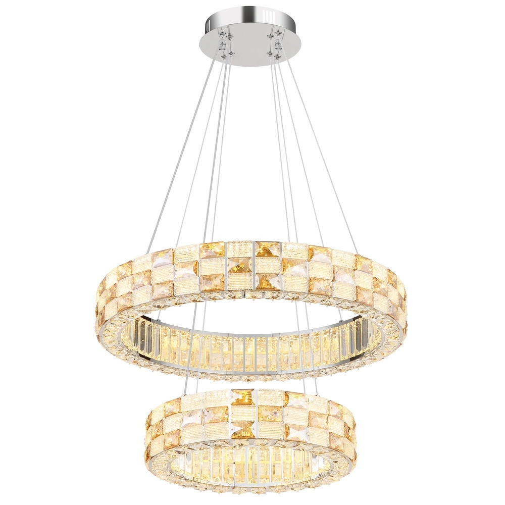 Pendant lamp Lidia chrome Globo 9007371586097