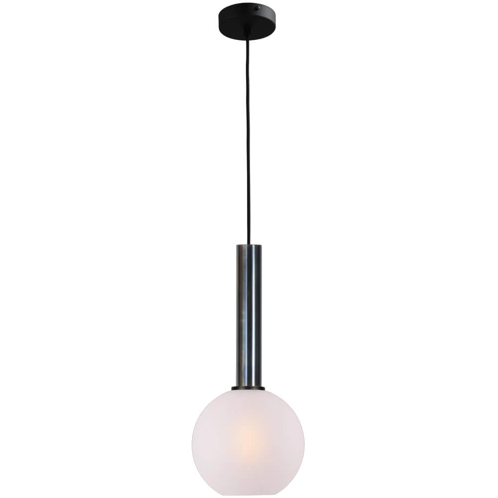 Hanging lamp Ø 20cm Bella 2 Dappled oil with matt white glass
