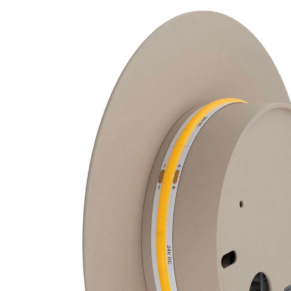 Design wall lamp Ring sand brown Ø 15cm Lyora 5903139126564