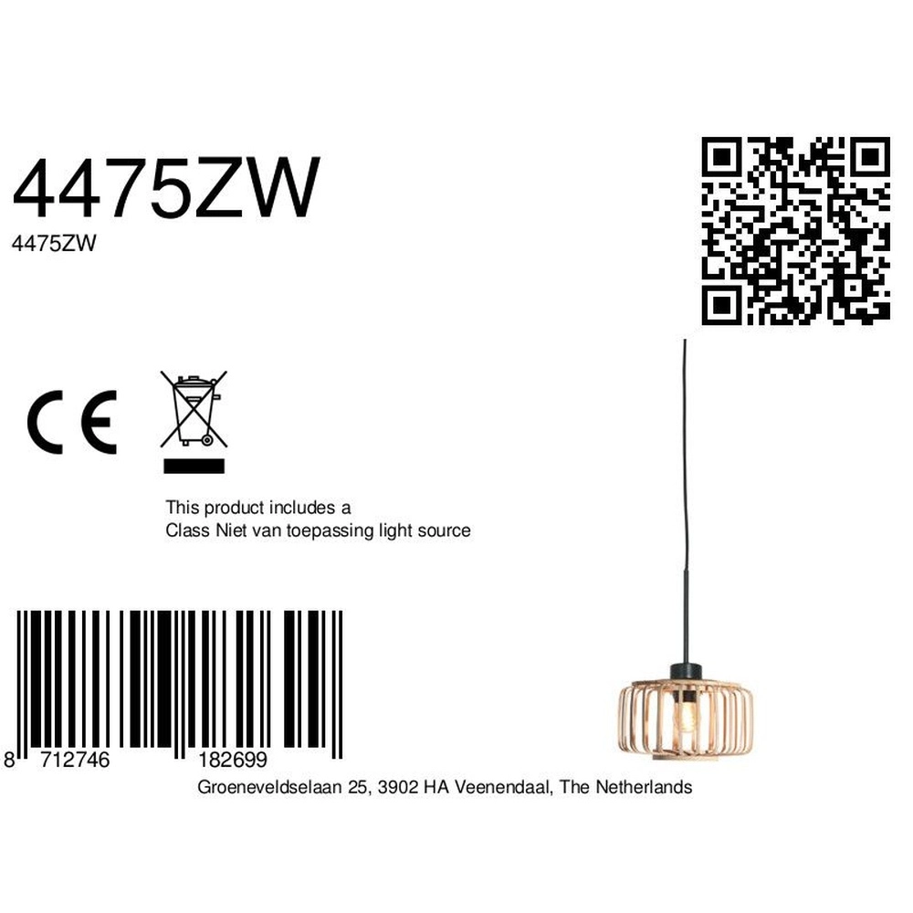 Pendant lamp Sparkled Light Ø 20cm Steinhauer 8712746182699