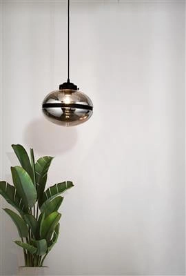 Glass pendant lamp Meringue Ø 30cm Searchlight 5053423160023