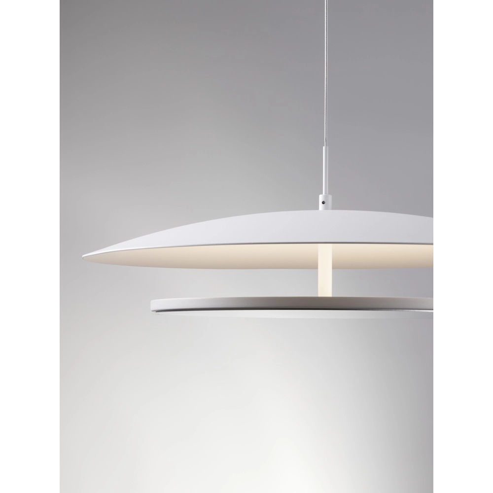 Design pendant lamp Olos white Ø 50cm