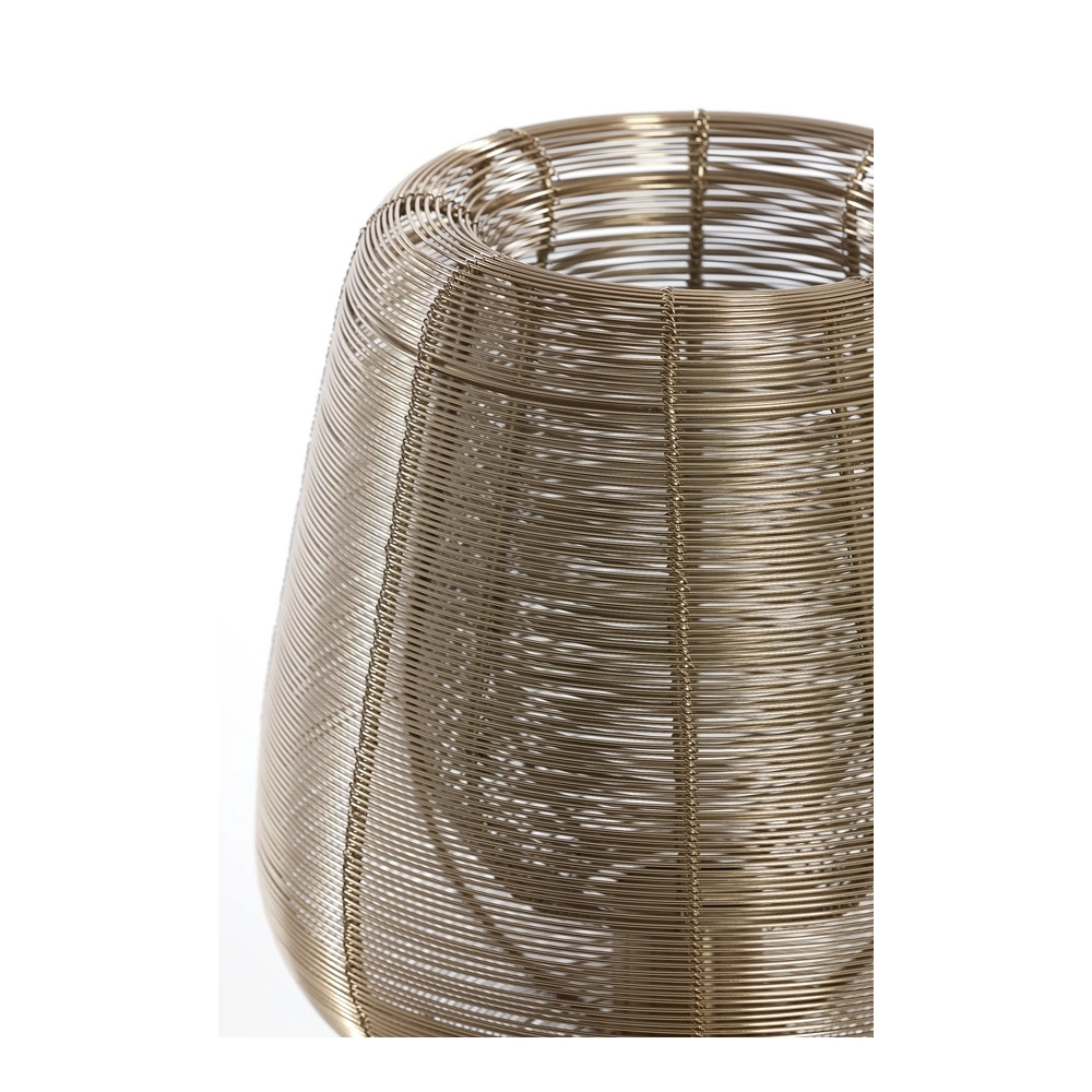 Table lamp Aboso gold Ø 24cm Light & Living 8717807701635