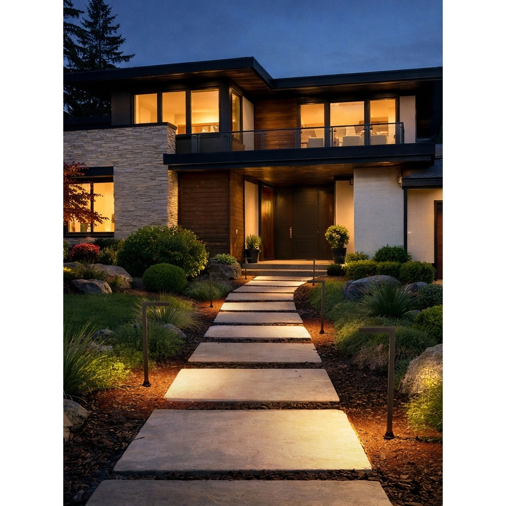 Path lighting Elfic 2700K Antique Brass Lyora 5212063504004