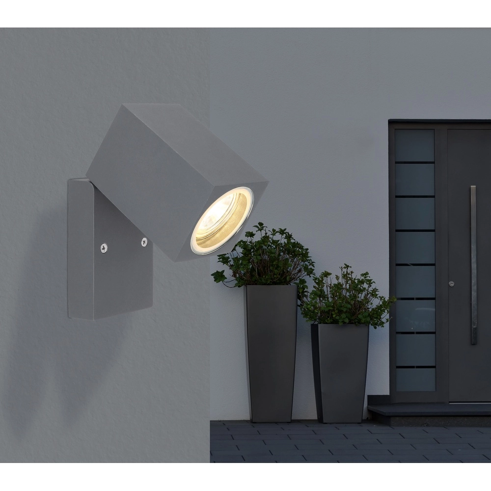 Surface-mounted spot Veronika Orientable anthracite Globo 9007371425068