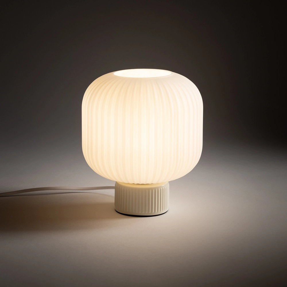 Table lamp Aurora sand brown
