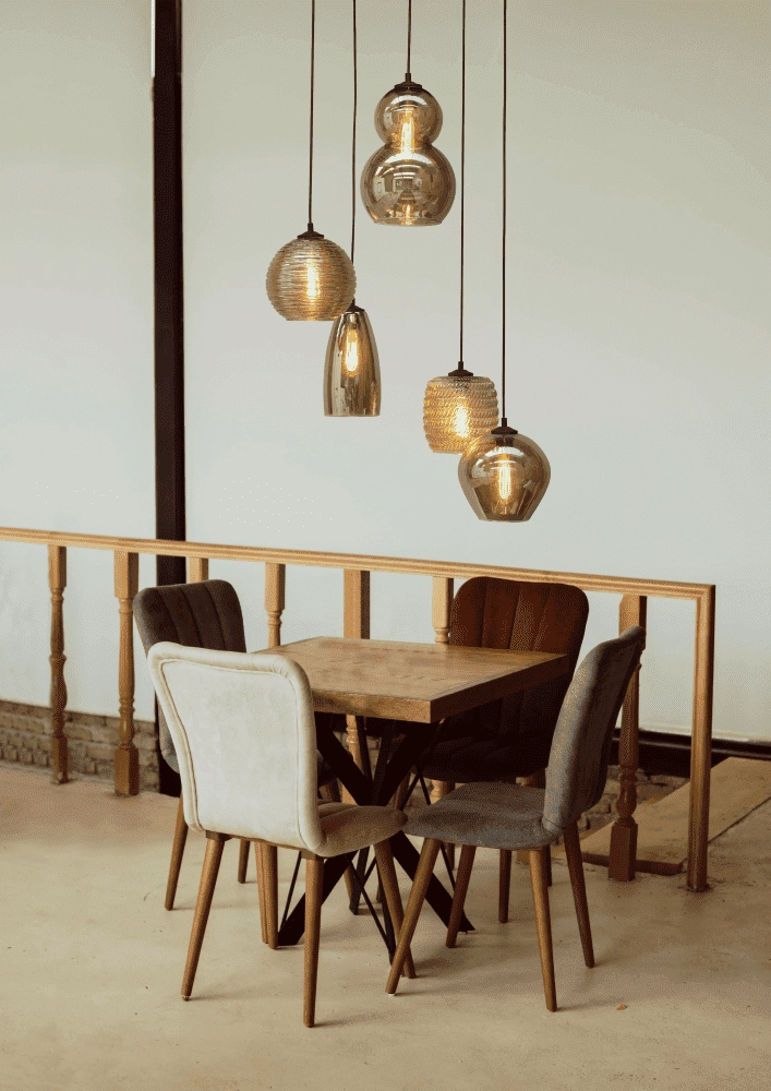 Vide pendant lamp Quinto 5 Ø 50cm Masterlight 8718121216539