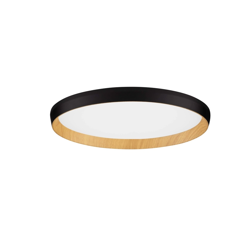 Ceiling light Vomos black Ø 40cm Lyora 5212017448767