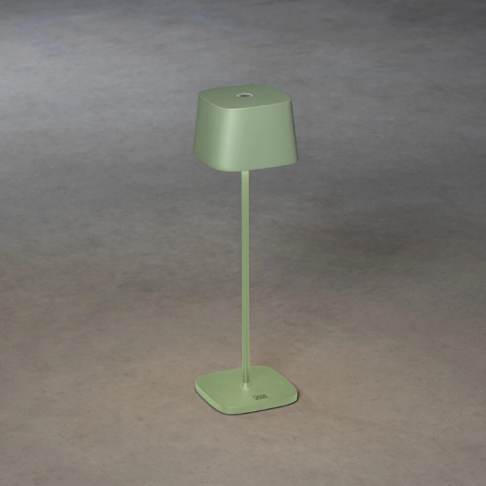 Wireless table lamp Capri green KonstSmide 7318307814637