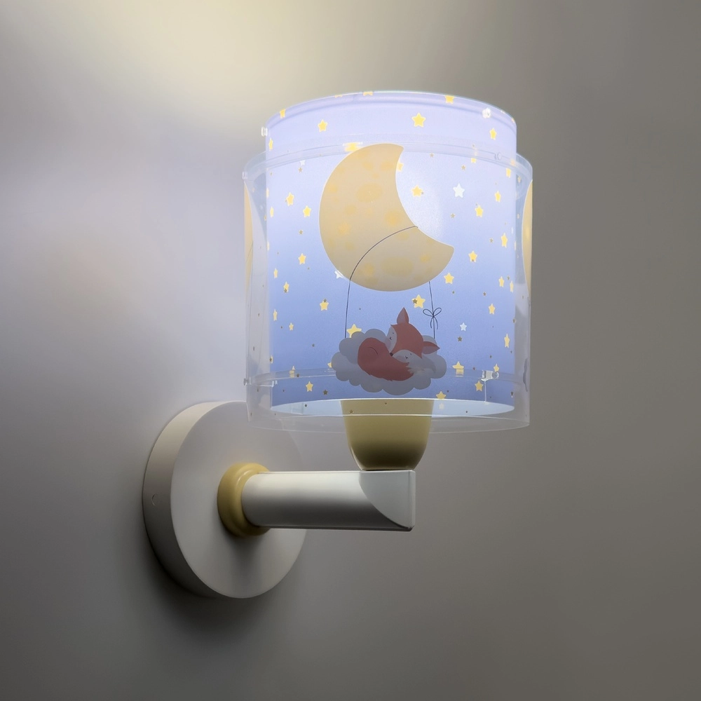 Children's room wall lamp Moon Dreams blue Dalber 8420406766393