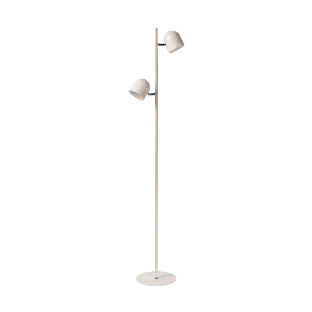 Floor lamp Skanska 2-light white