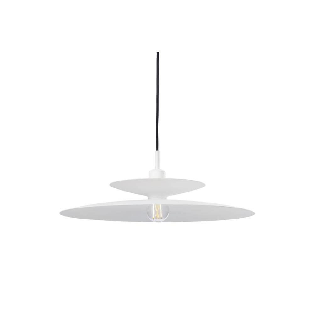 Pendant lamp Linares umbrella white Ø 50cm Artdelight 8720701101692