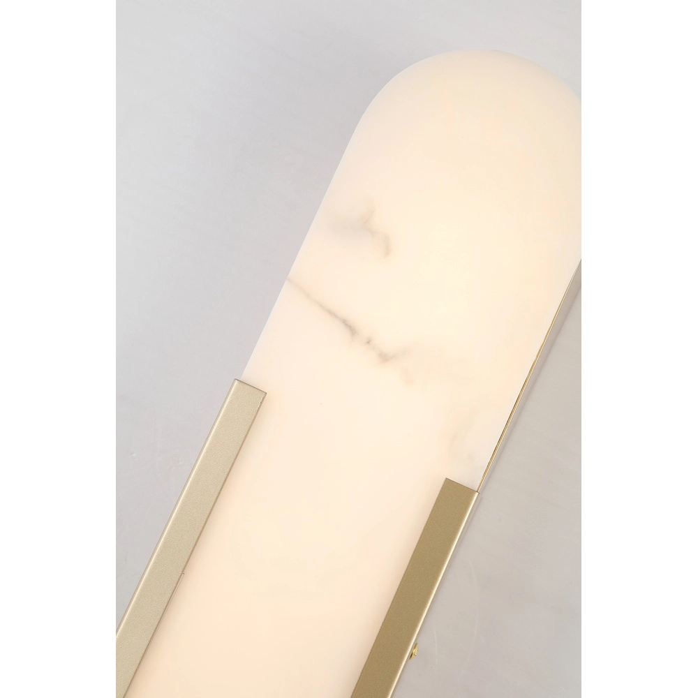Wall lamp Opaline gold 50cm Searchlight 5053423300757