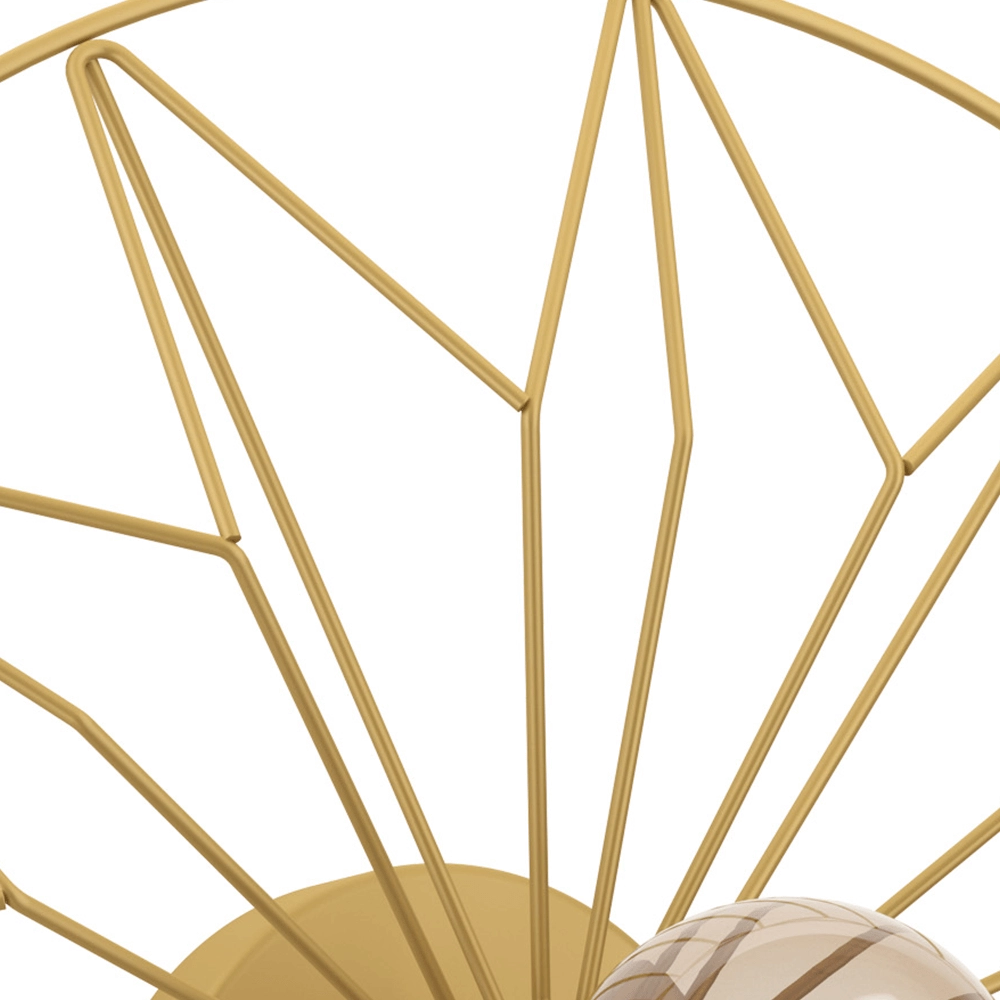 Golden ceiling lamp Castanuelo Eglo 9002759434434
