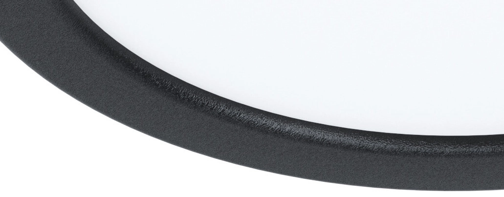 Led ceiling light Fueva 5 10w - 4000K - Ø16cm black Eglo 9002759992330