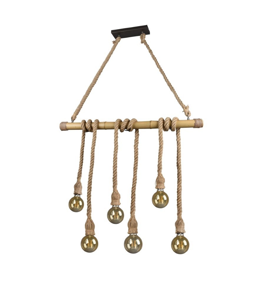 Country pendant lamp Wilma Trio 4017807473940