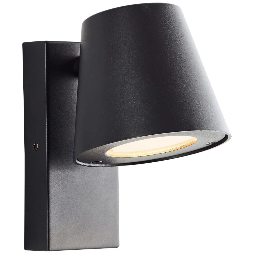 Black wall lamp Bari