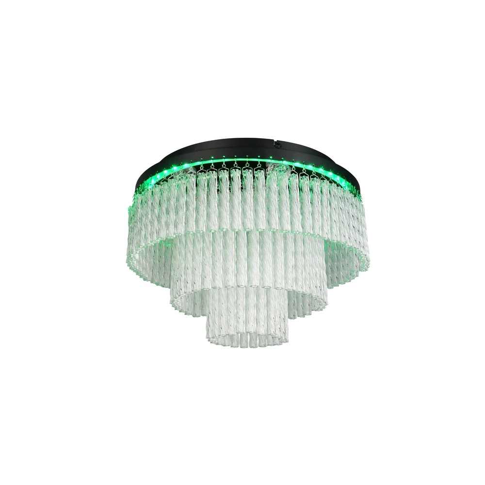 Design ceiling lamp Vono Black Trio 4017807682236