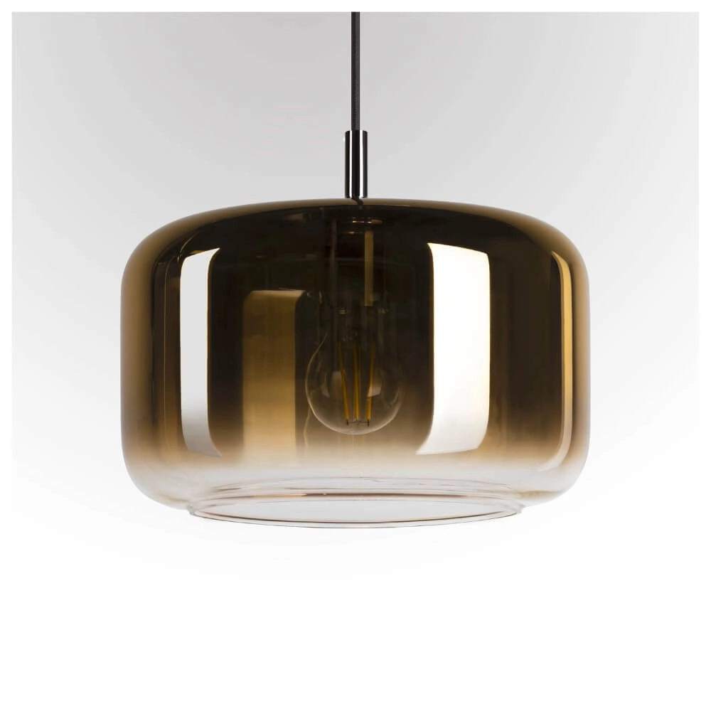 Glass pendant lamp Pantilo gold glass - Ø28cm SLV 4024163266437