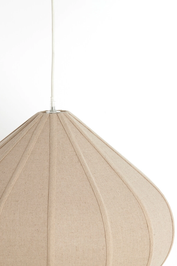 Cream pendant lamp Zubeda Ø 60cm Light & Living 8717807763725
