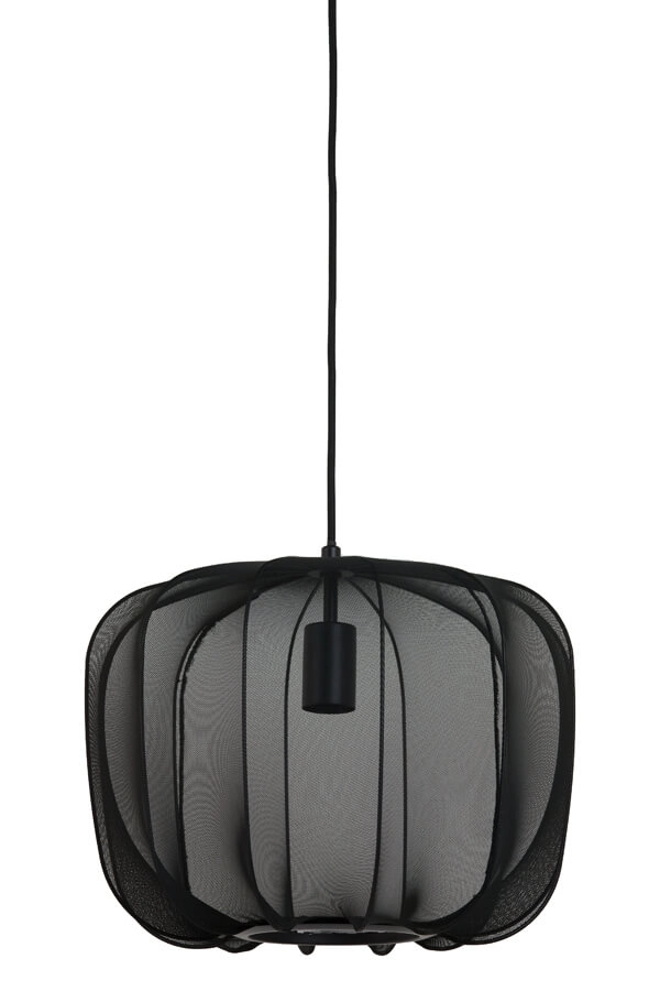 Bohemian pendant lamp Plumeria black Ø 40cm Light & Living 8717807651381
