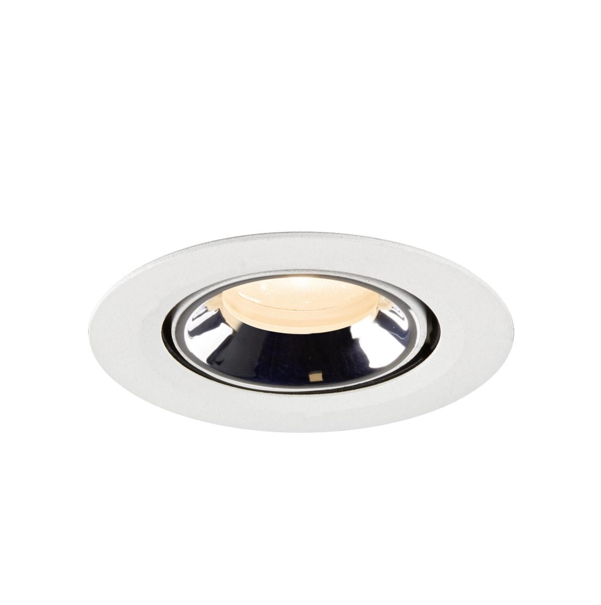 Recessed spotlight Numinos Gimble XS white/chrome 2700K - 20deg SLV 4024163307178