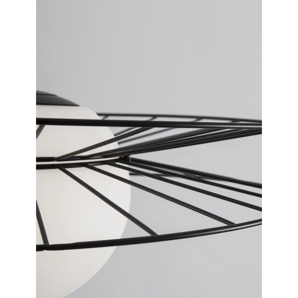 Black pendant lamp Ellery Ø 45cm Lyora 5212017435279