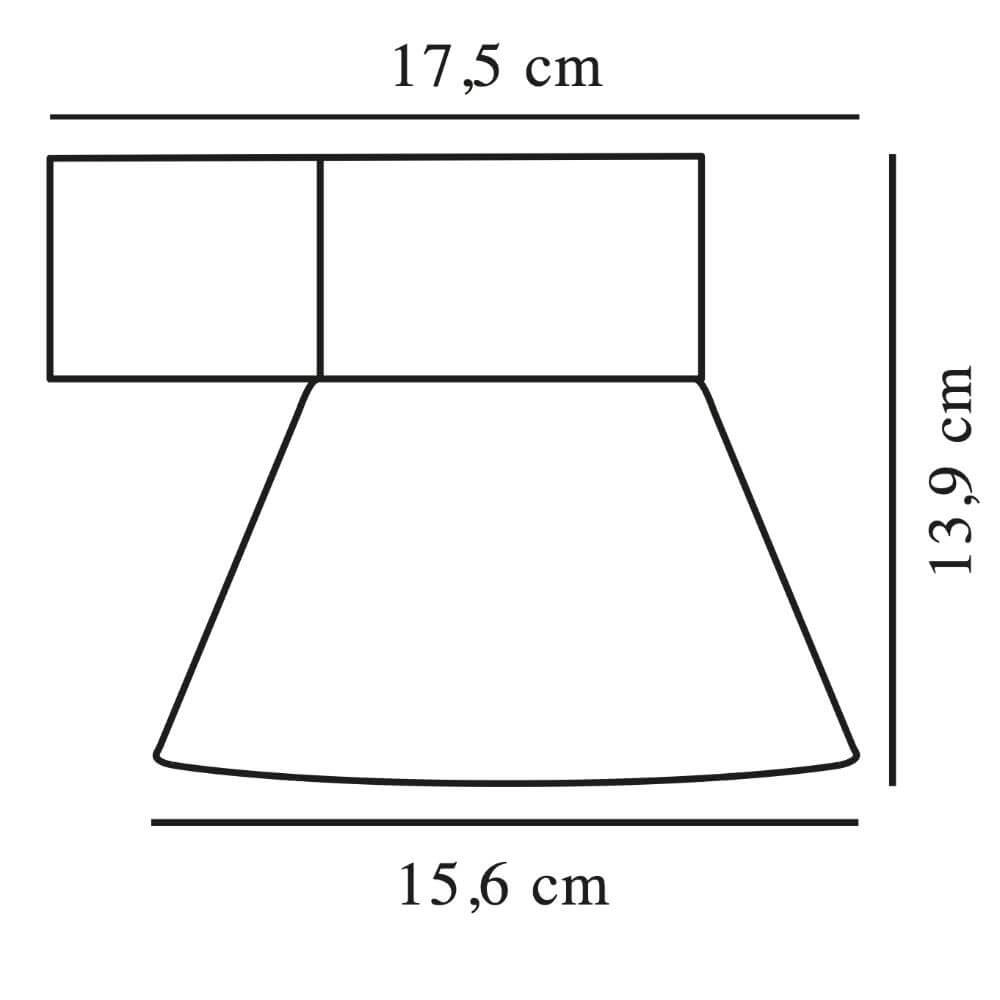 Rust brown outdoor lamp Kyklop Cone Nordlux 5704924015533