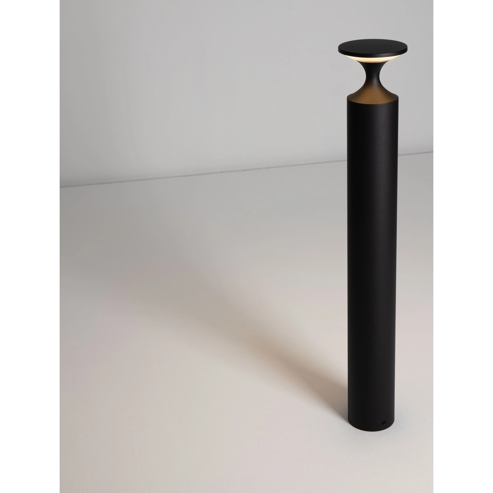 Black design lamp Pistillo 90cm
