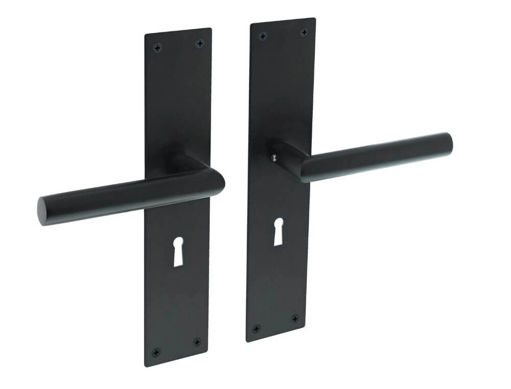 Tight door handle Jura Keyhole black