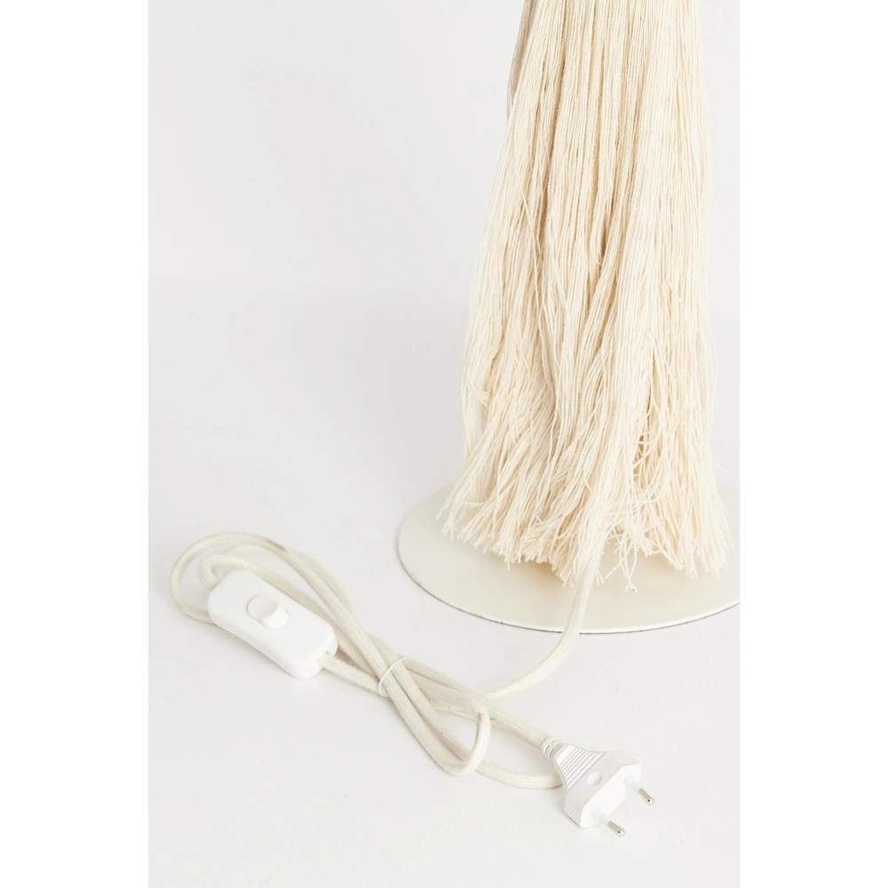 Table lamp Espino Ø 31cm - natural linen Light & Living 8717807808785