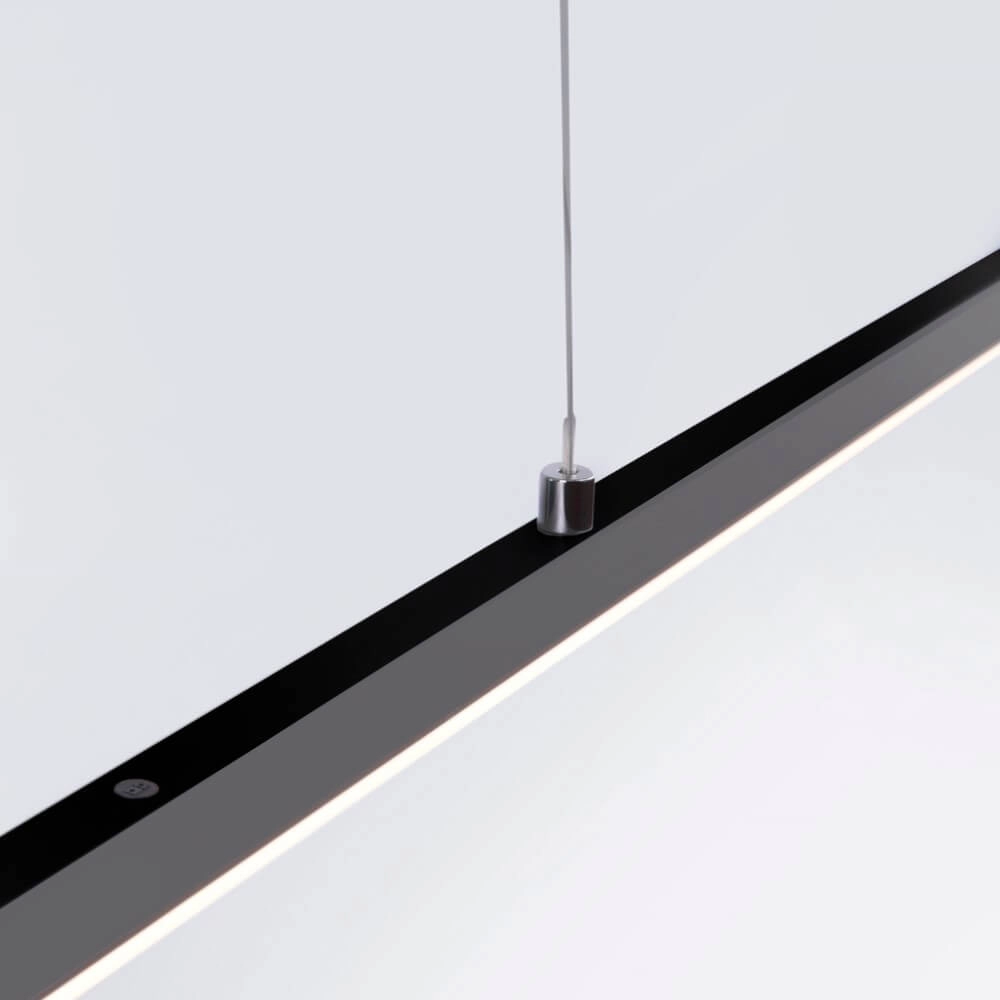 Design hanging lamp Pure Lite 100cm anthracite Paul Neuhaus 4012248344873