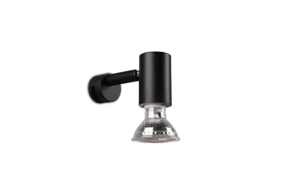 Mirror lamp Lorenzo black Trio 4017807508307