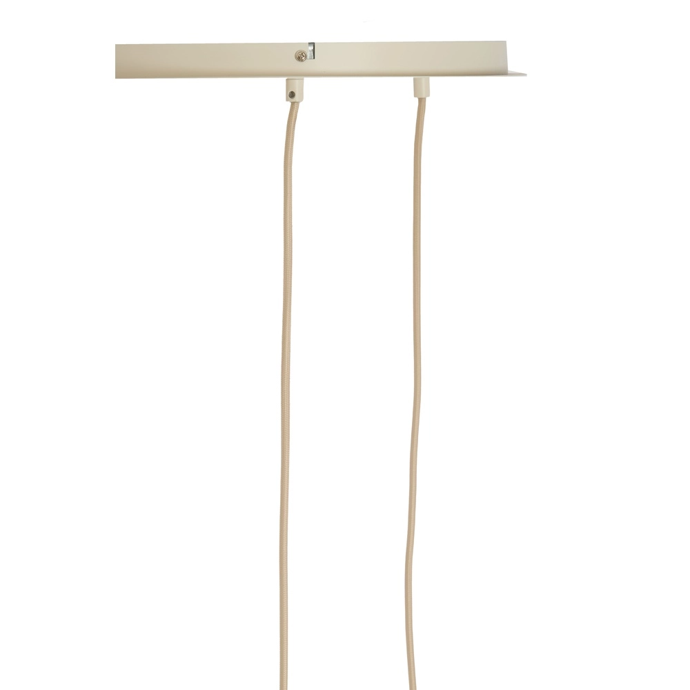 3L vide pendant lamp Tufia linen cream Light & Living 8717807816742