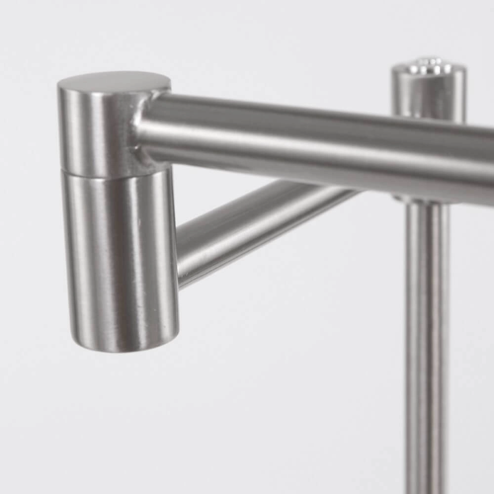 Floor lamp Mexlite metallic grey Steinhauer 8712746048117