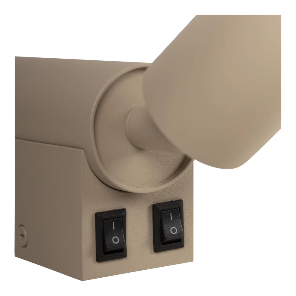 Wall light Otimo coffee brown Lucide 5411212094186