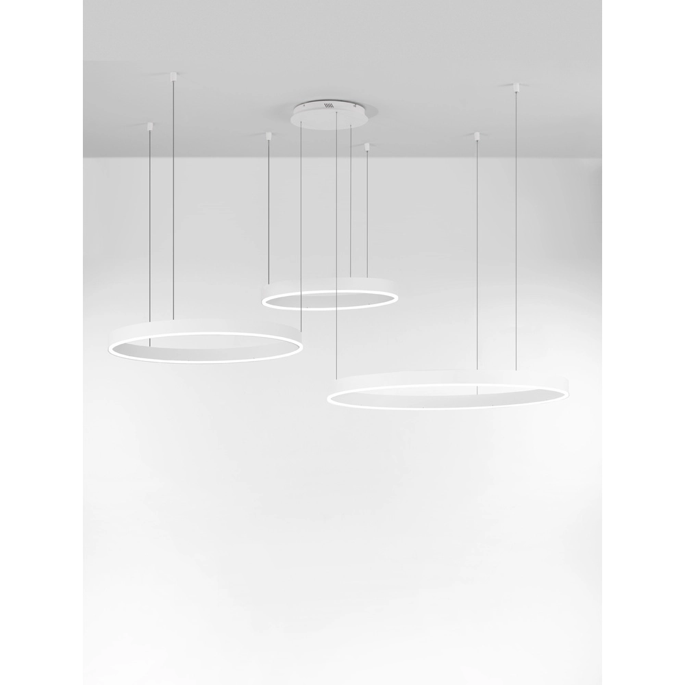 Pendant lamp Motif white multi 3000K