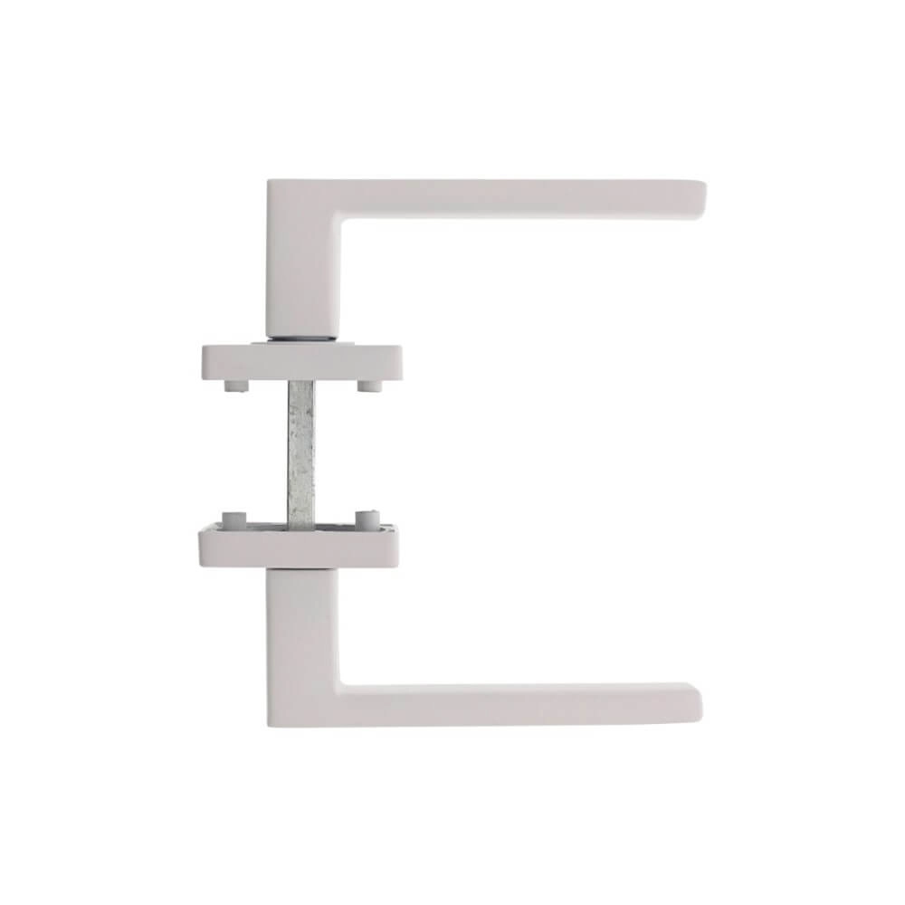 Modern door handle Hera white Intersteel 8714186494035