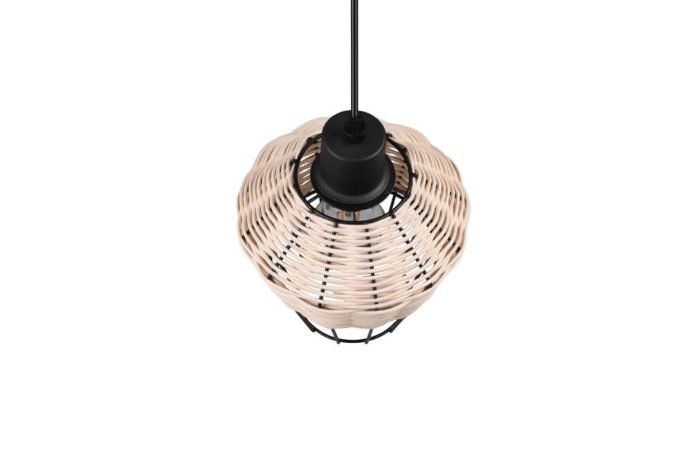 Hanging lamp Borka rattan Trio 4017807556094