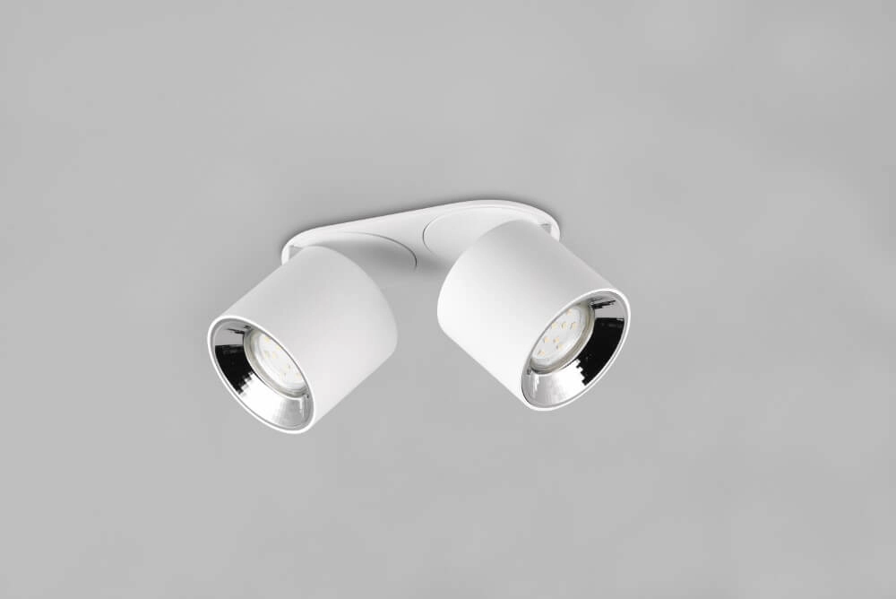 Ceiling light Guayana 2-light white Trio 4017807573954