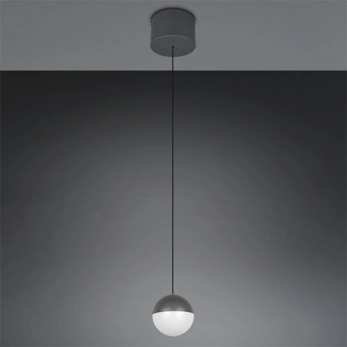 Pendant lamp Senta anthracite Trio 4017807697773