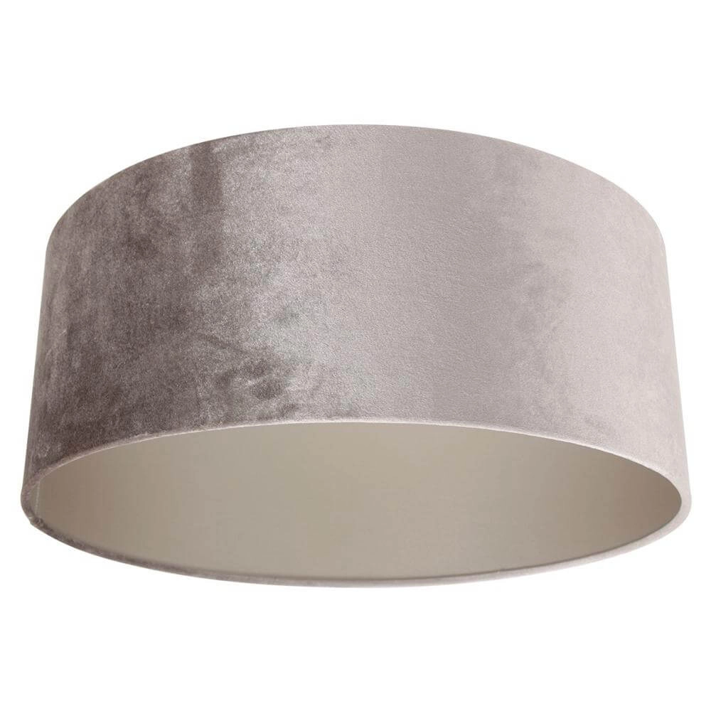Floor lamp Zig-Zag black with grey shade Ø 40cm Steinhauer 8712746179217