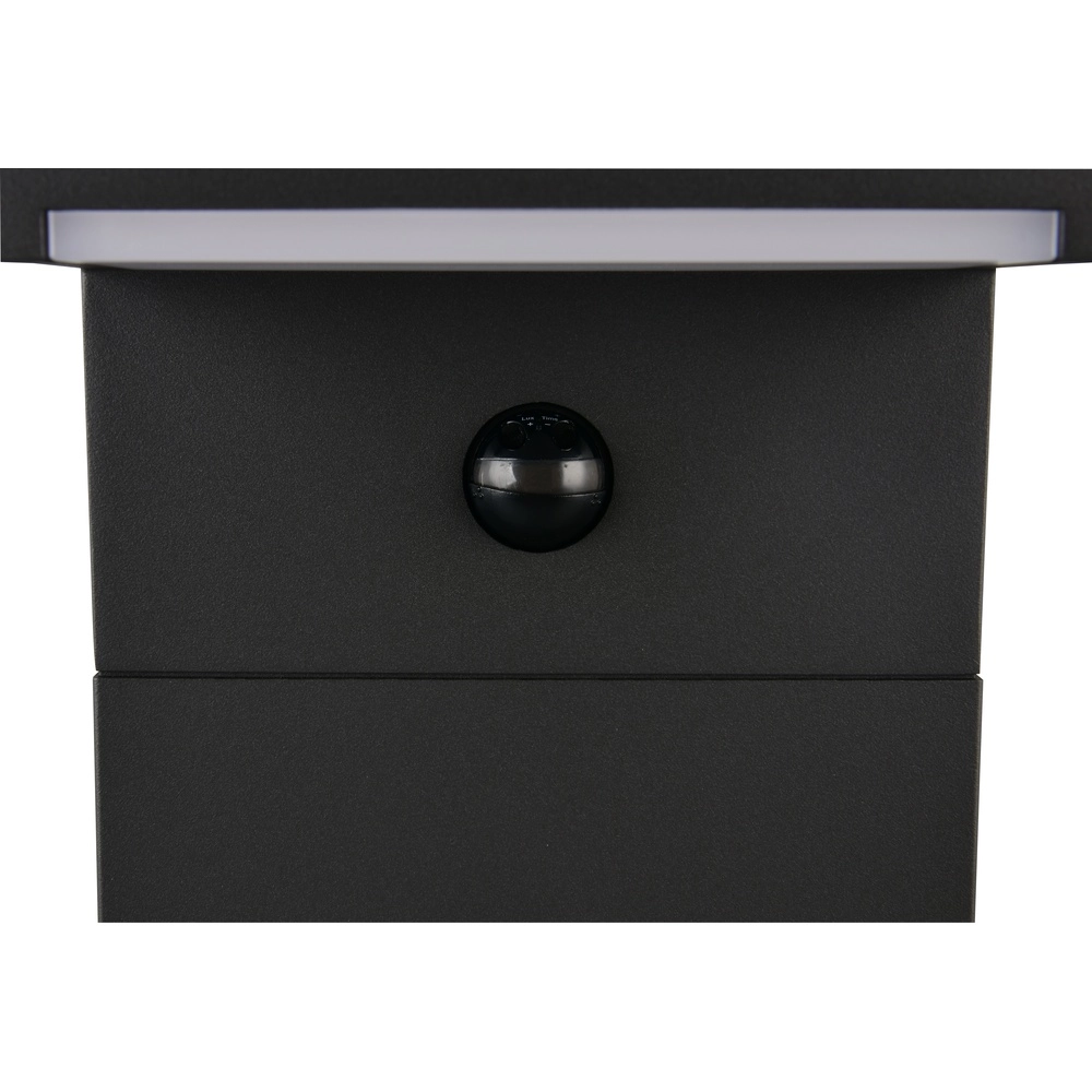 Modern garden lamp Ravi anthracite with sensor 100cm Trio 4017807686937