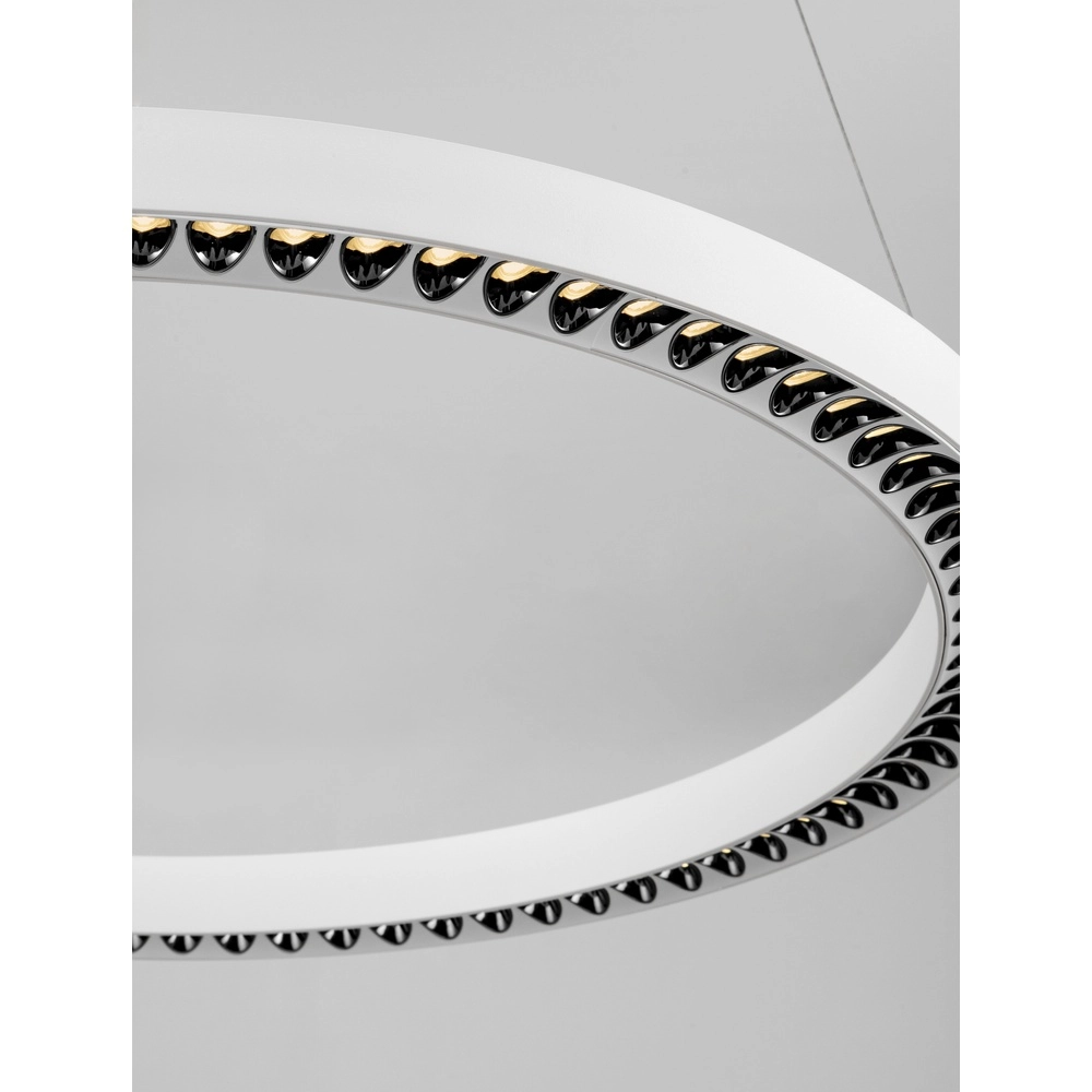 Round pendant lamp Deos white Lyora 5212017463739