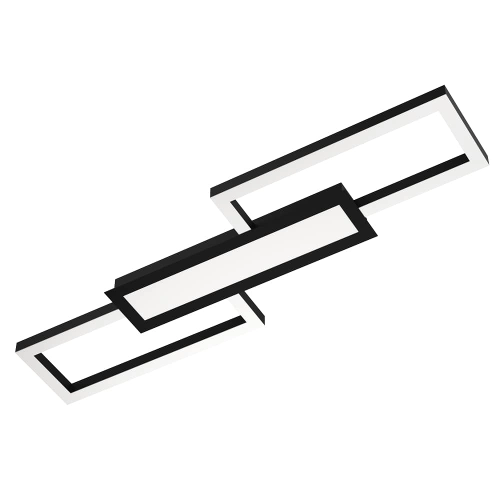 Black LED ceiling light Monirote
